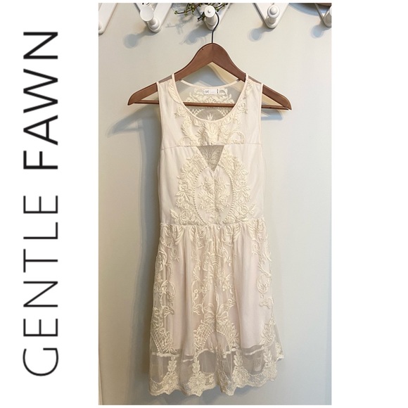 Gentle Fawn Dresses & Skirts - Gentle Fawn Cream Dress